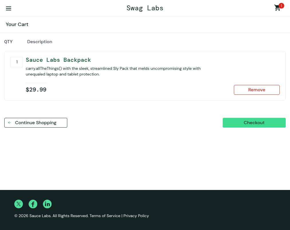 Proceed to checkout